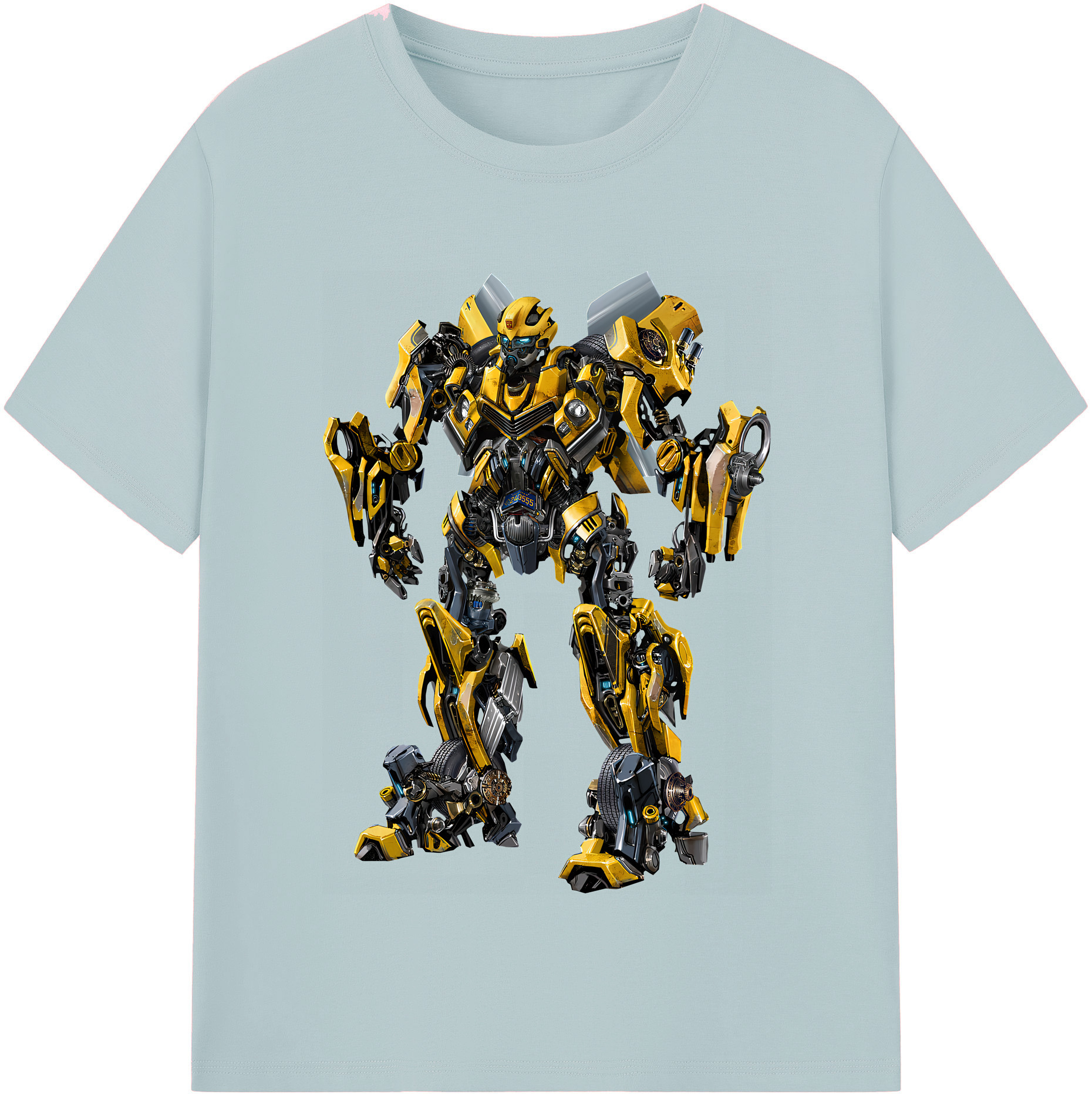 （画像用） Transformers トランスフォーマー 綿100％半袖Tシャツ（フロントプリント）